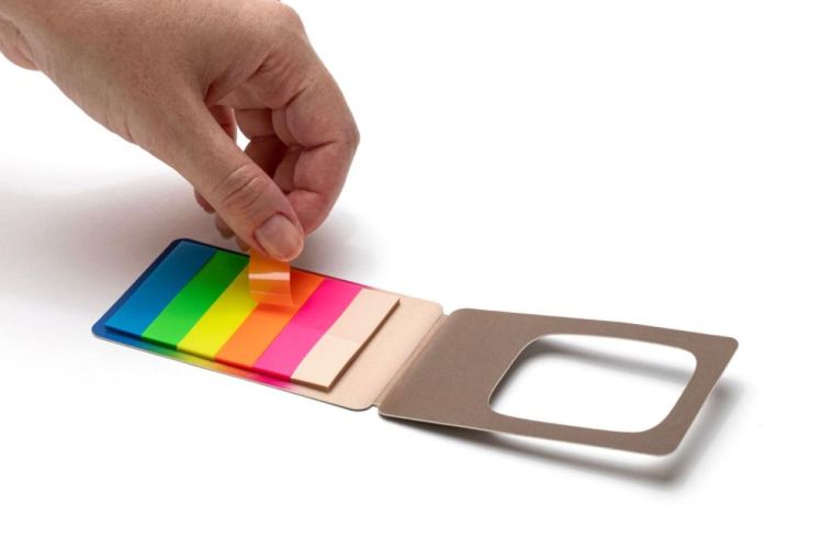 Peleg Design TellyTab - indextabs (Zwart & Wit) - Panache (Koksijde)