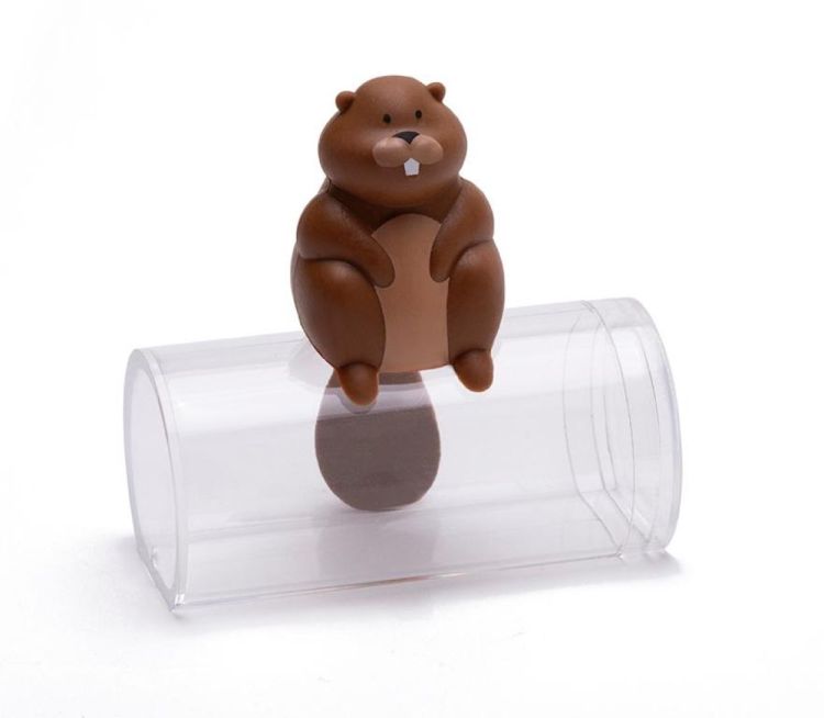 Peleg Design Distributeur de cure-dents Woody (Bruin) - Panache (Koksijde)