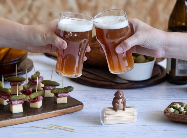 Peleg Design Distributeur de cure-dents Woody (Bruin) - Panache (Koksijde)