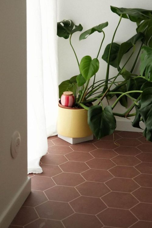 Pepin - Plant Care Olla - Rayé rouge et rose (Stripes) - Panache (Koksijde)