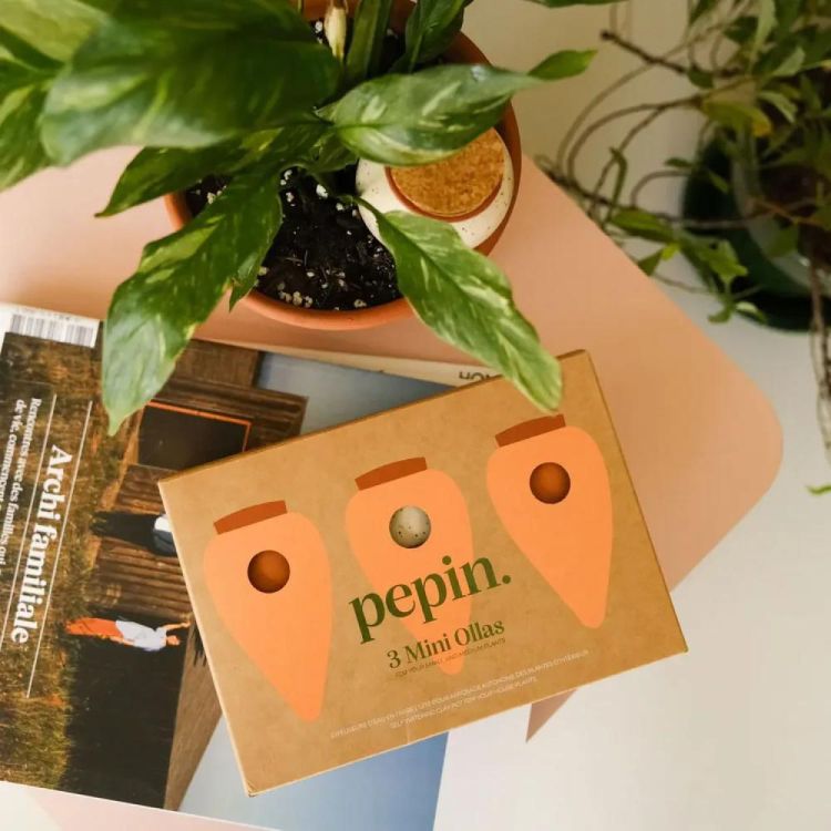 Pepin - Plant Care Set Trio Mini Ollas - Iconique (Terracotta) - Panache (Koksijde)