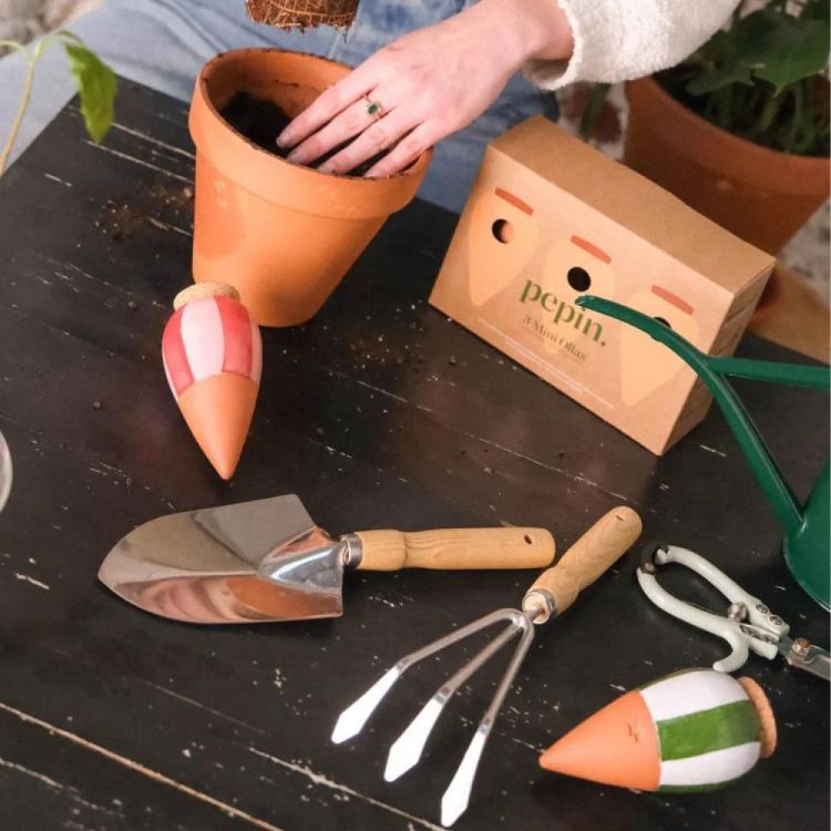 Pepin - Plant Care Set Trio Mini Ollas - Strepen (Stripes) - Panache (Koksijde)