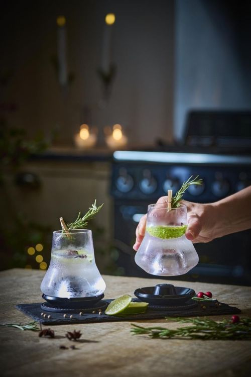 Peugeot Saveurs 2 sets Whisky degustatieset Atmosphère (Mat Zwart) - Panache (Koksijde)