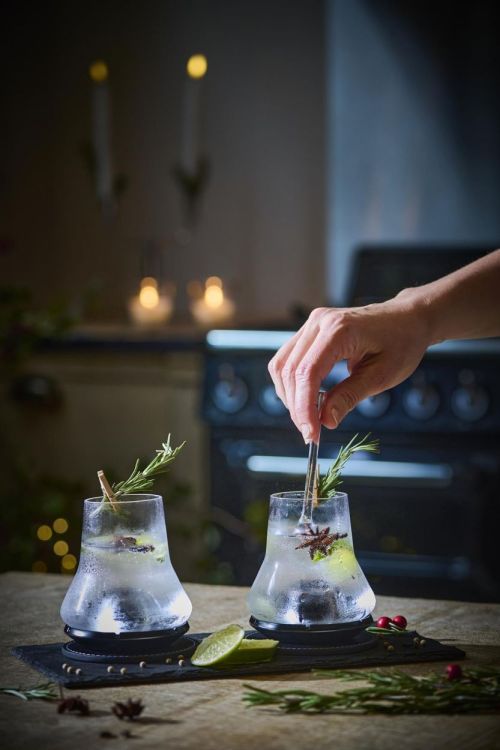 Peugeot Saveurs 2 sets Whisky degustatieset Atmosphère (Mat Zwart) - Panache (Koksijde)