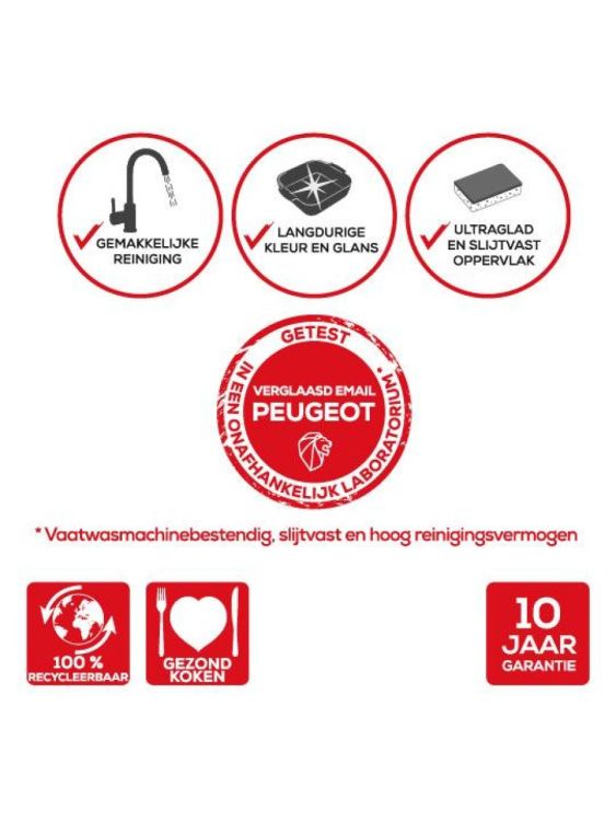 Peugeot Saveurs Appolia vierkant 21cm Ecru (Ecru) - Panache (Koksijde)