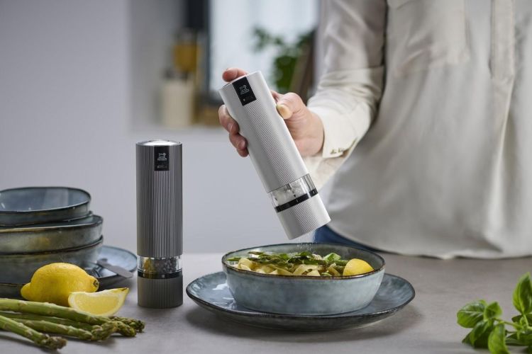 Peugeot Saveurs Line Sense Elektrische Zoutmolen 20cm Zirlion (Aluminium) - Panache (Koksijde)