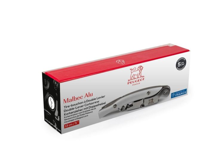 Peugeot Saveurs Malbec Sommelier aluminium (Aluminium) - Panache (Koksijde)