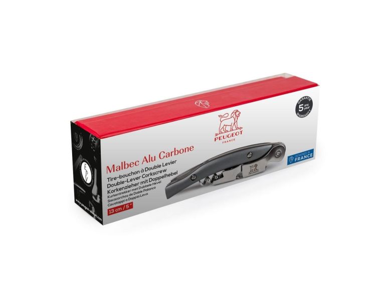 Peugeot Saveurs Tire-bouchon sommelier Malbec Carbon (Carbon) - Panache (Koksijde)