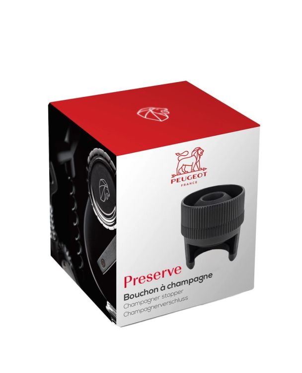 Peugeot Saveurs Preserve Champagnestop (Zwart) - Panache (Koksijde)