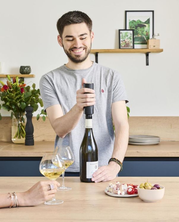 Peugeot Saveurs Set 4 Preserve Wijndoppen (Zwart) - Panache (Koksijde)