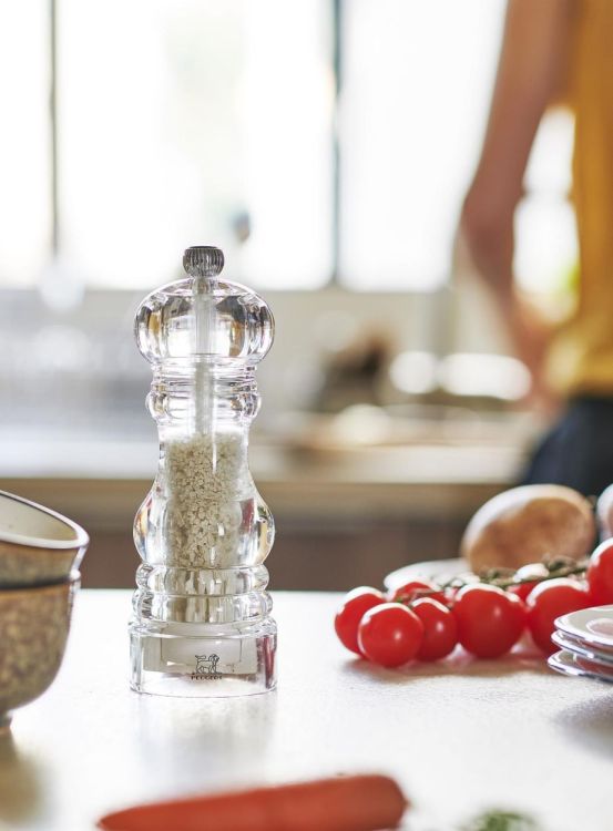 Peugeot Saveurs Zoutmolen Nancy vochtig zeezout Zirlion 18cm (Transparant) - Panache (Koksijde)