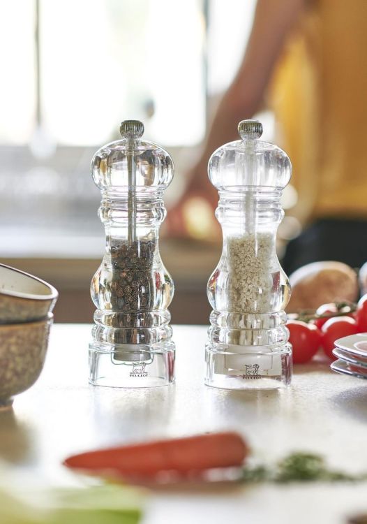 Peugeot Saveurs Zoutmolen Nancy vochtig zeezout Zirlion 18cm (Transparant) - Panache (Koksijde)