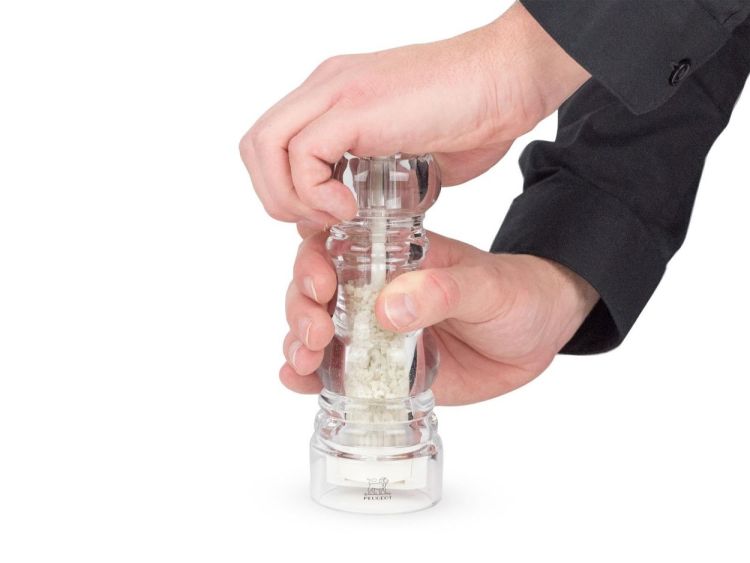 Peugeot Saveurs Zoutmolen Nancy vochtig zeezout Zirlion 18cm (Transparant) - Panache (Koksijde)