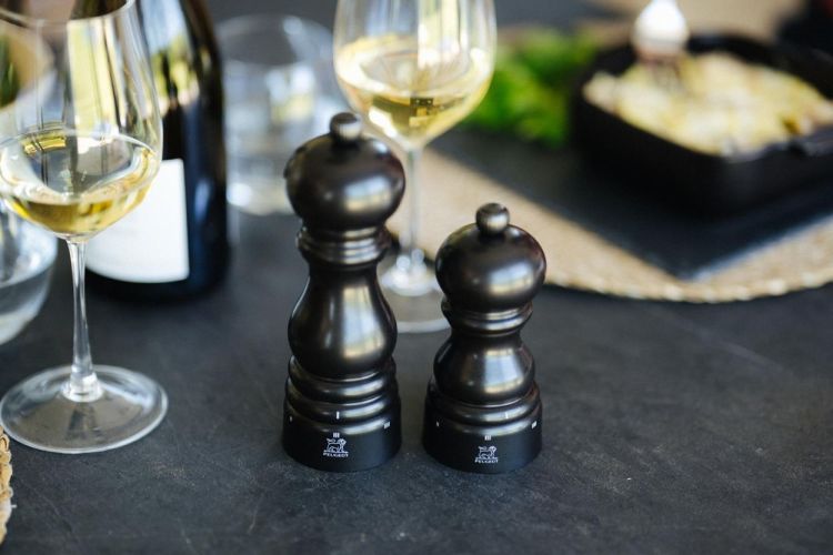 Peugeot Saveurs Zoutmolen Paris u'Select Zirlion 12cm (Satijn zwart) - Panache (Koksijde)