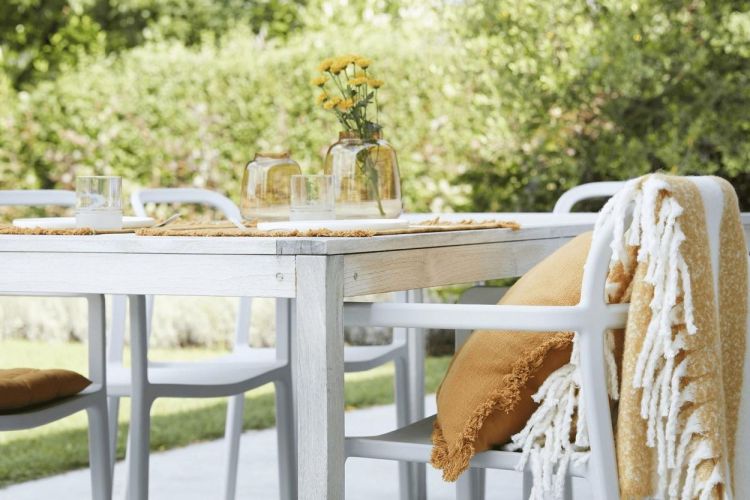 Point-Virgule Summer Plaid 170x130cm (Geel) - Panache (Koksijde)