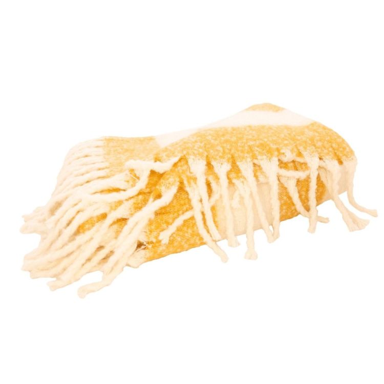 Point-Virgule Summer Plaid 170x130cm (Geel) - Panache (Koksijde)