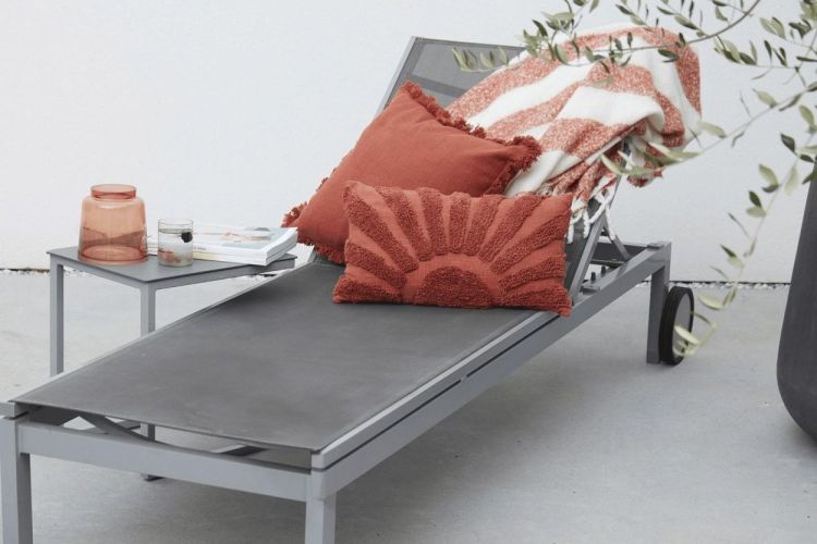 Point-Virgule Summer Plaid 170x130cm (Oranje) - Panache (Koksijde)