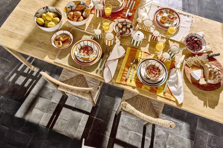 Pomax Dessertbord Mykonos Ø20,3cm (Groen) - Panache (Koksijde)