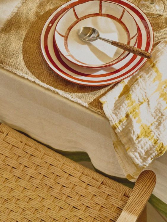 Pomax Diep bord Mykonos Ø20cm (Roest) - Panache (Koksijde)