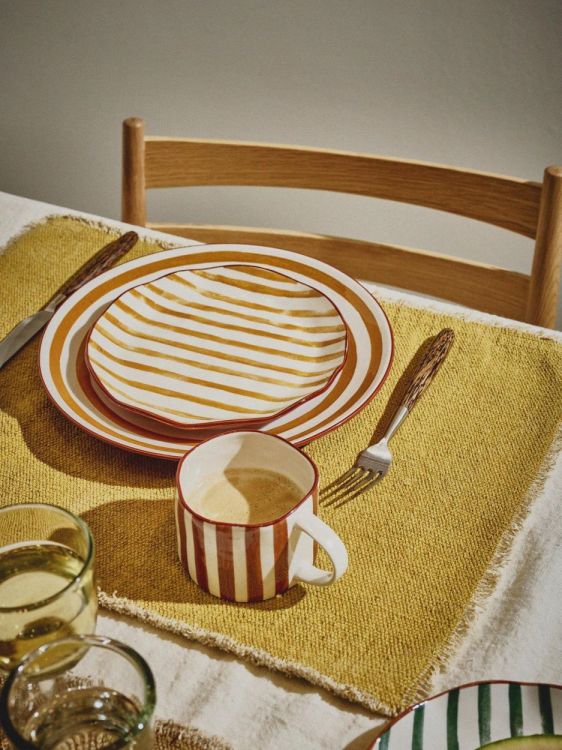 Pomax Assiette plate Mykonos Ø27cm (Geel) - Panache (Koksijde)