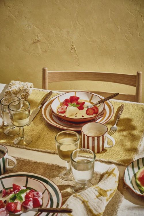 Pomax Assiette plate Mykonos Ø27cm (Geel) - Panache (Koksijde)