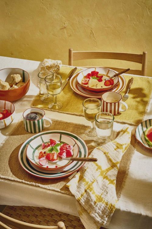 Pomax Dinerbord Mykonos Ø27cm (Groen) - Panache (Koksijde)