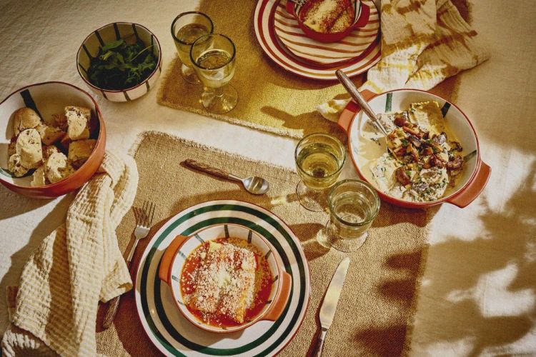 Pomax Dinerbord Mykonos Ø27cm (Groen) - Panache (Koksijde)