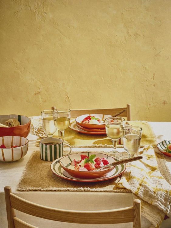 Pomax Dinerbord Mykonos Ø27cm (Groen) - Panache (Koksijde)