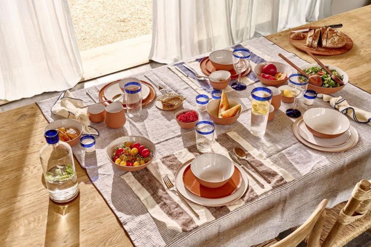 Pomax Glas Tarifa 300ml (Blauw) - Panache (Koksijde)