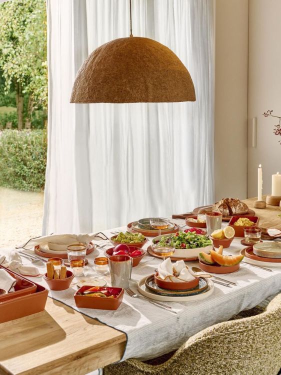 Pomax Servet linnen Carte Blanche 45x45cm (Geel) - Panache (Koksijde)