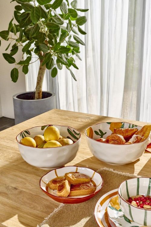 Pomax Saladier Mykonos Ø24cm (Geel) - Panache (Koksijde)