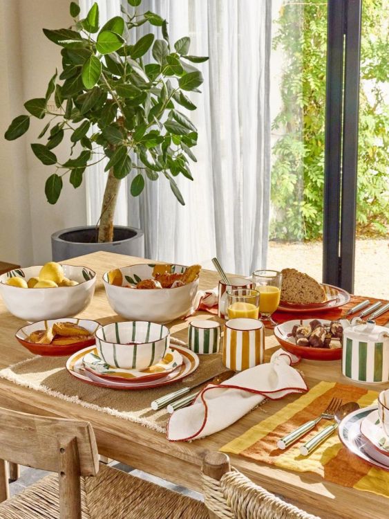 Pomax Saladier Mykonos Ø24cm (Geel) - Panache (Koksijde)