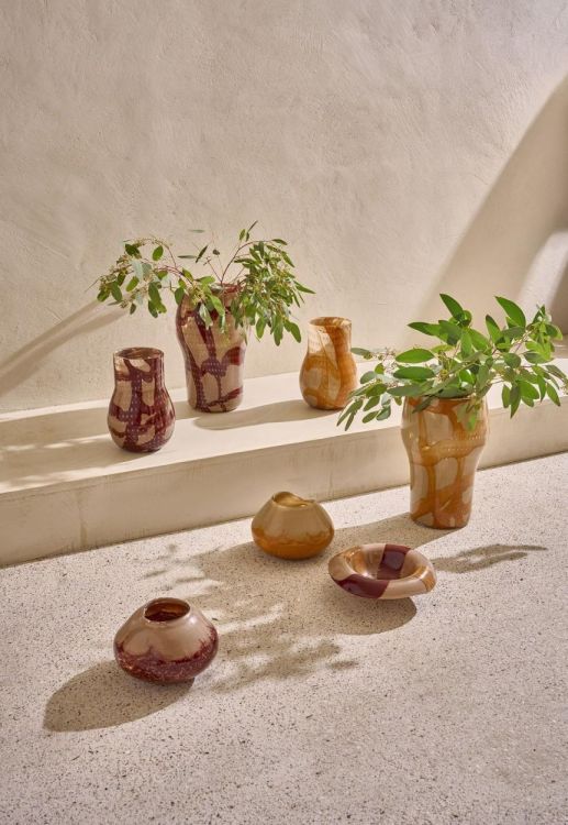 Pomax Vaas Anima H26cm (Bordeaux) - Panache (Koksijde)