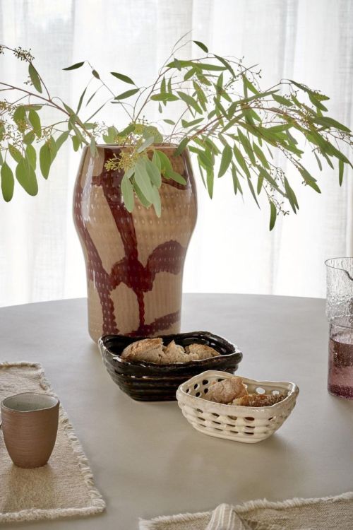 Pomax Vaas Anima H36,5cm (Bordeaux) - Panache (Koksijde)