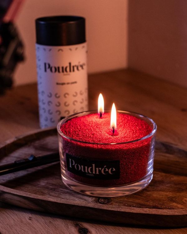 Poudrée Paris Kaarsenzand Rood 500g 200u (Rood) - Panache (Koksijde)