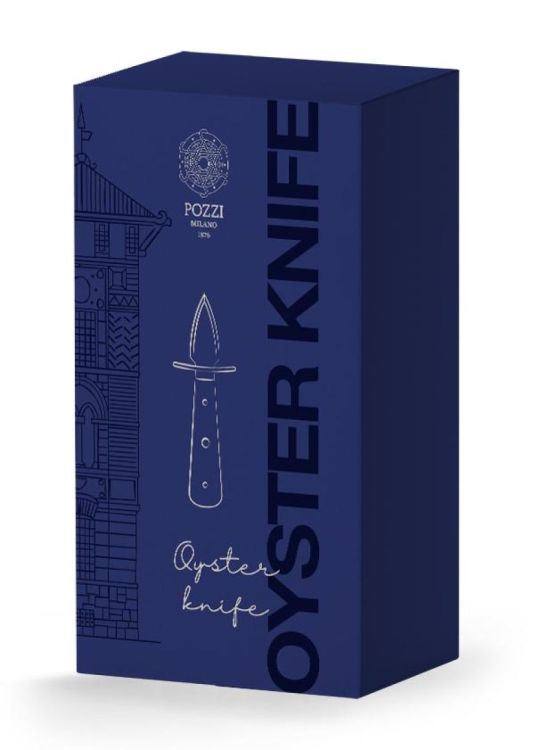 Pozzi Milano 1876 Set Oestermes + oesterwant mesh (Blauw) - Panache (Koksijde)