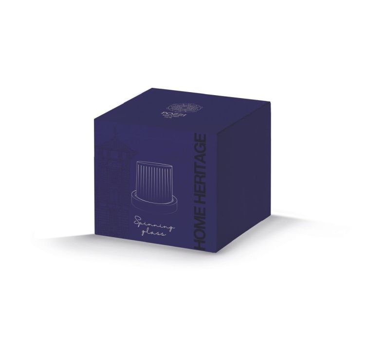 Pozzi Milano 1876 Verre à whisky sur socle en marbre () - Panache (Koksijde)