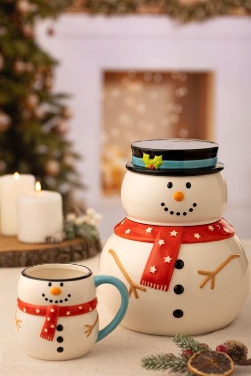 Price & Kensington Koekjespot sneeuwman (Multi) - Panache (Koksijde)