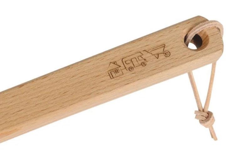 Redecker Brosse manuelle en fil de laiton 33cm All Around (Hout) - Panache (Koksijde)