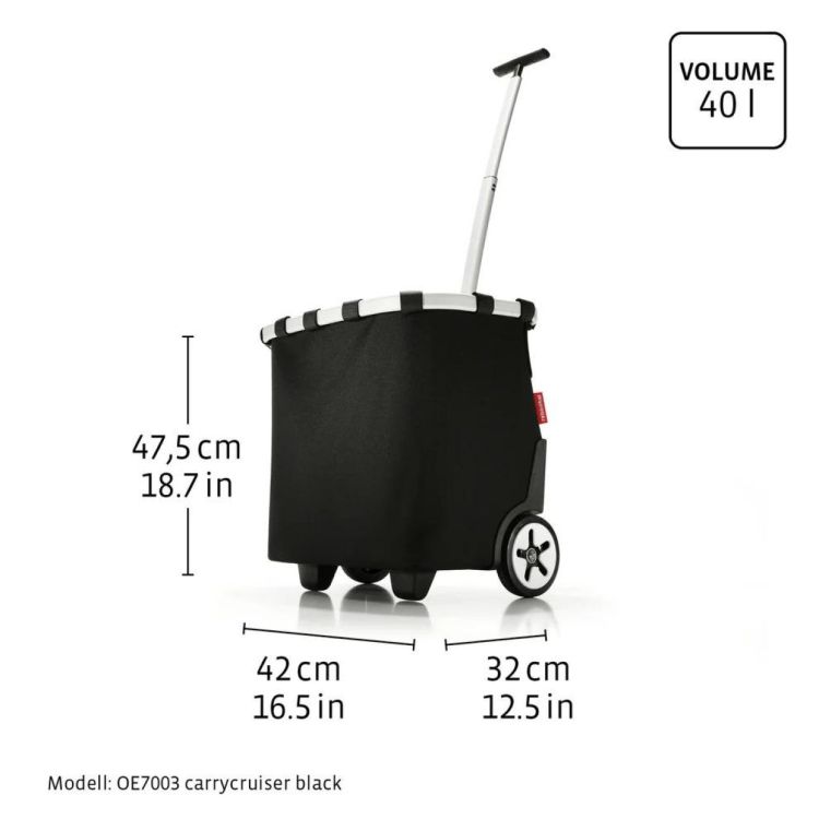Reisenthel Carrycruiser Glossy Dots Black (Dots) - Panache (Koksijde)