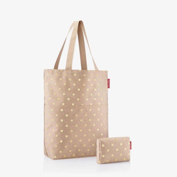 Reisenthel Dream Team metallic dots Cityshopper 2 + gratis Pocketcase (Coffee) - Panache (Koksijde)