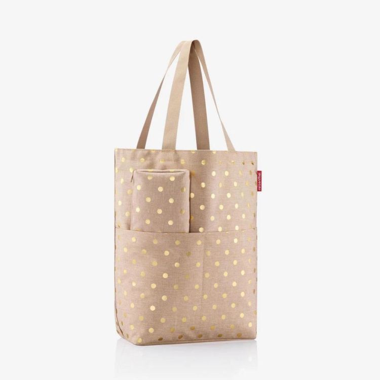 Reisenthel Dream Team metallic dots Cityshopper 2 + gratis Pocketcase (Coffee) - Panache (Koksijde)