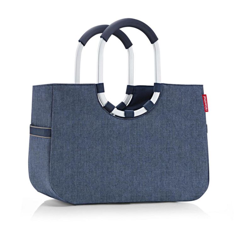 Reisenthel Loopshopper L Herringbone (Dark Blue) - Panache (Koksijde)