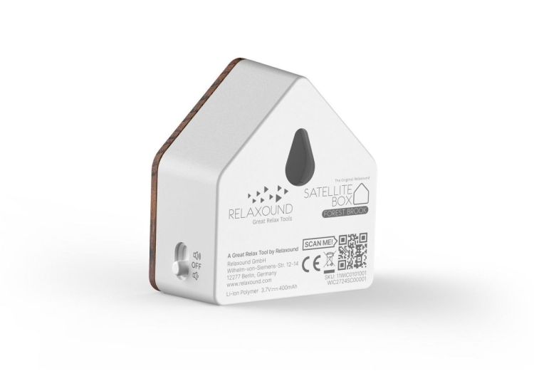 Relaxound - Zwitscherbox Satellitebox Forest Brook Oak - Kabbelend bosbeekje (Oak) - Panache (Koksijde)