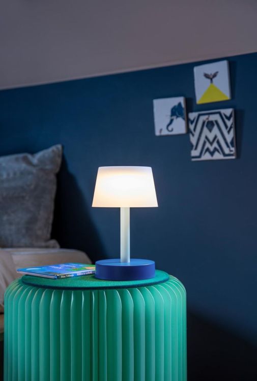 Remember Lampe de table Fritz - Sky H22cm (Blue) - Panache (Koksijde)