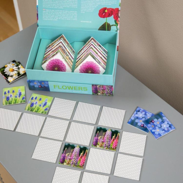 Remember Memory Game Flowers (Multi) - Panache (Koksijde)