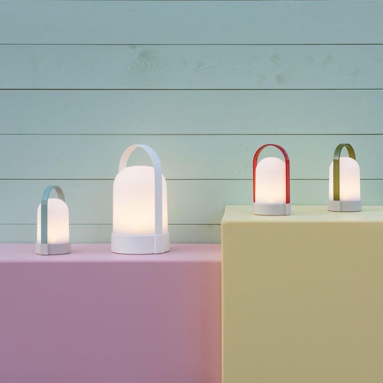 Remember Uri piccolo lamp H15cm (Lichtblauw) - Panache (Koksijde)