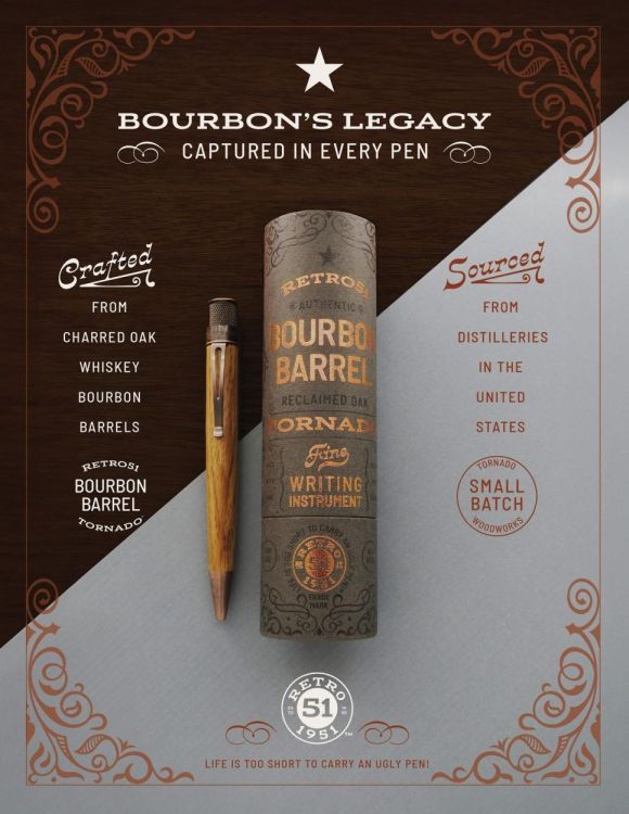 Retro51 Bourbon Barrel Tornado Woodworks (Multi) - Panache (Koksijde)