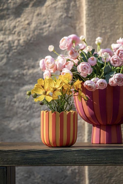 Rituali Domestici Cache-pot M sur pied Moira (Oranje) - Panache (Koksijde)