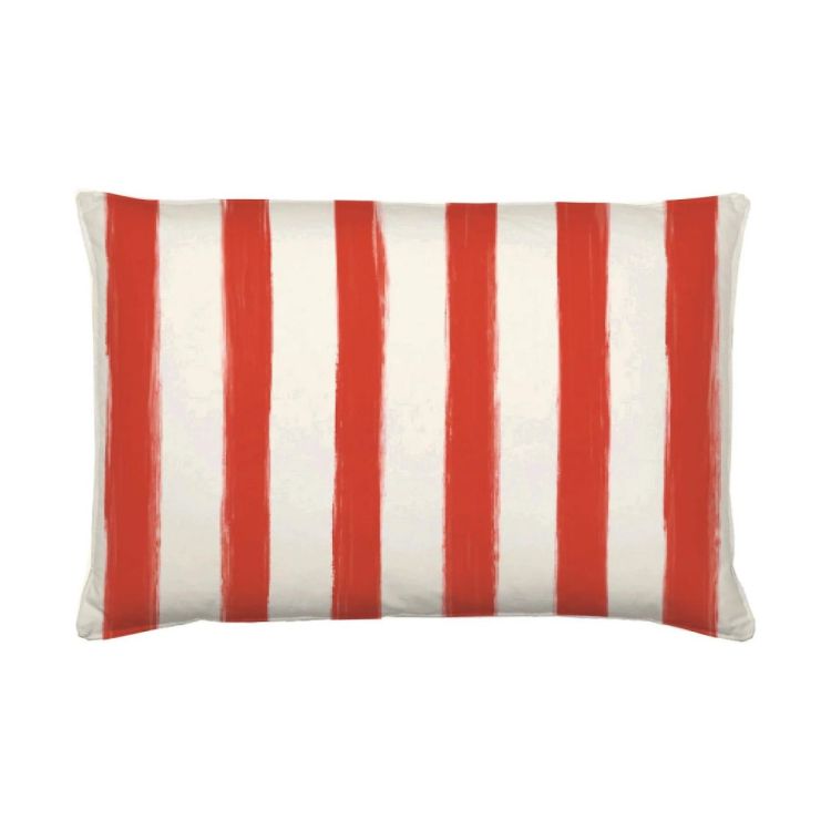 Rose & Tulipani Coussin d’extérieur 50x80 cm Litorale (Rood) - Panache (Koksijde)